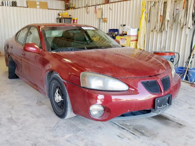 2G2WP522441146465 - 2004 PONTIAC GRAND PRIX RED photo 1
