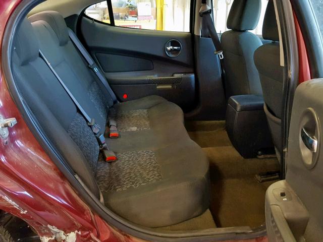 2G2WP522441146465 - 2004 PONTIAC GRAND PRIX RED photo 6