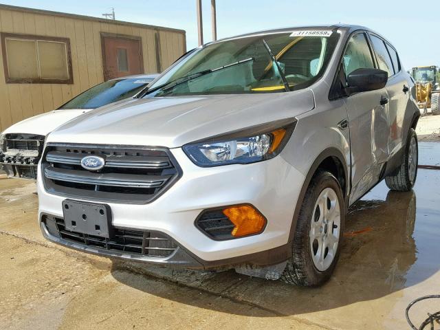 1FMCU0F70JUD20057 - 2018 FORD ESCAPE S SILVER photo 2