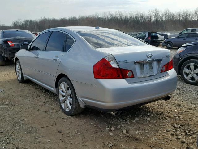 JNKAY01F27M452498 - 2007 INFINITI M35 BASE SILVER photo 3