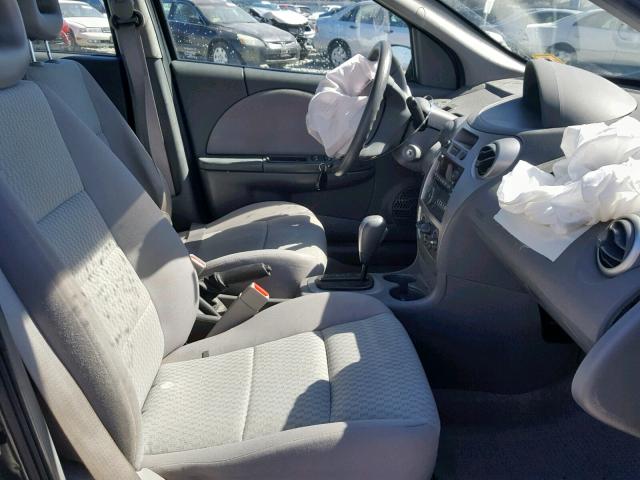 1G8AJ55F17Z164644 - 2007 SATURN ION LEVEL GRAY photo 5