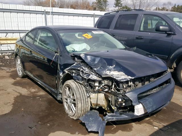 JTKDE167760143249 - 2006 TOYOTA SCION TC BLACK photo 1