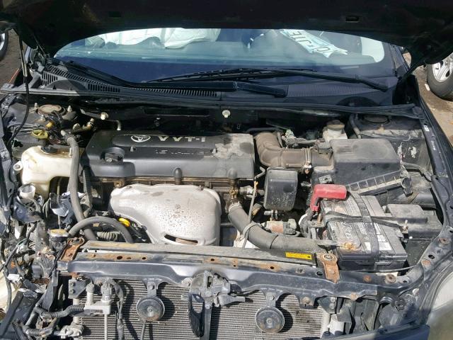 JTKDE167760143249 - 2006 TOYOTA SCION TC BLACK photo 7