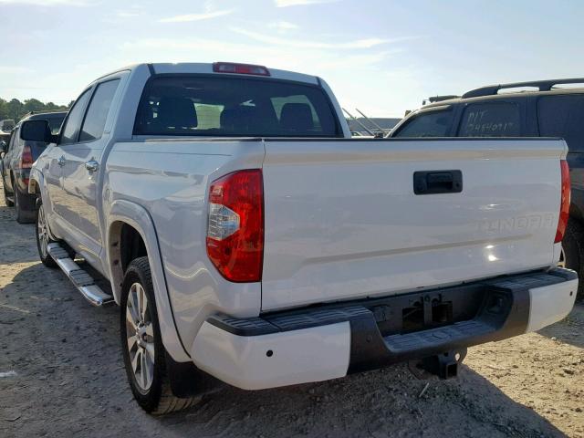 5TFFW5F13HX215994 - 2017 TOYOTA TUNDRA CRE WHITE photo 3