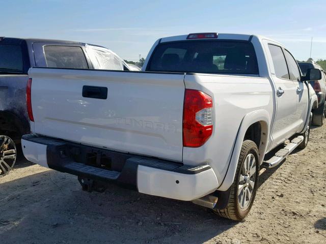 5TFFW5F13HX215994 - 2017 TOYOTA TUNDRA CRE WHITE photo 4