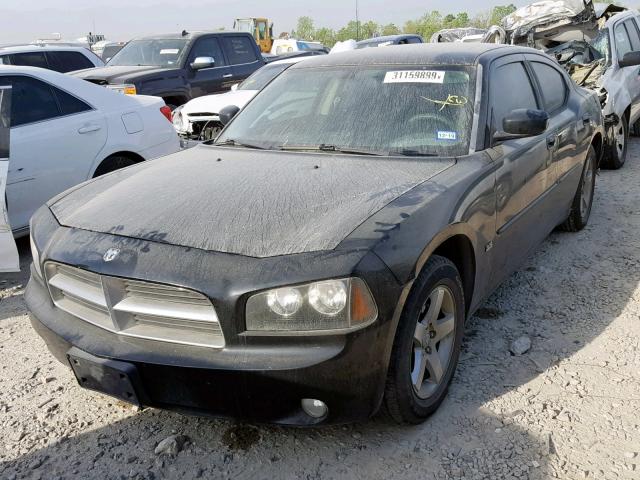 2B3CA3CV9AH253769 - 2010 DODGE CHARGER SX BLACK photo 2