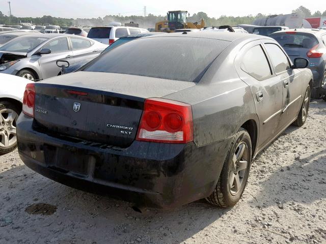 2B3CA3CV9AH253769 - 2010 DODGE CHARGER SX BLACK photo 4