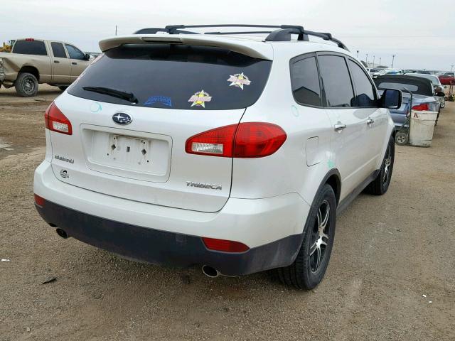 4S4WX92D984408779 - 2008 SUBARU TRIBECA LI WHITE photo 4