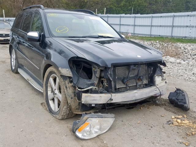 4JGBF25E99A498032 - 2009 MERCEDES-BENZ GL BLACK photo 1