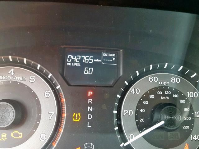 5FNRL5H63GB150488 - 2016 HONDA ODYSSEY EX BLACK photo 8