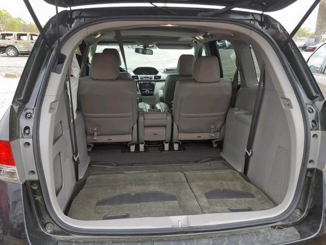 5FNRL5H63GB150488 - 2016 HONDA ODYSSEY EX BLACK photo 9