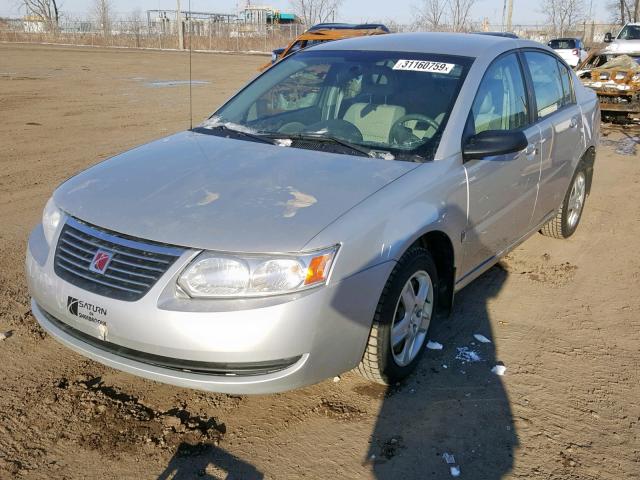 1G8AJ55F17Z200705 - 2007 SATURN ION LEVEL SILVER photo 2