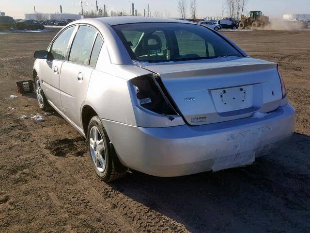 1G8AJ55F17Z200705 - 2007 SATURN ION LEVEL SILVER photo 3