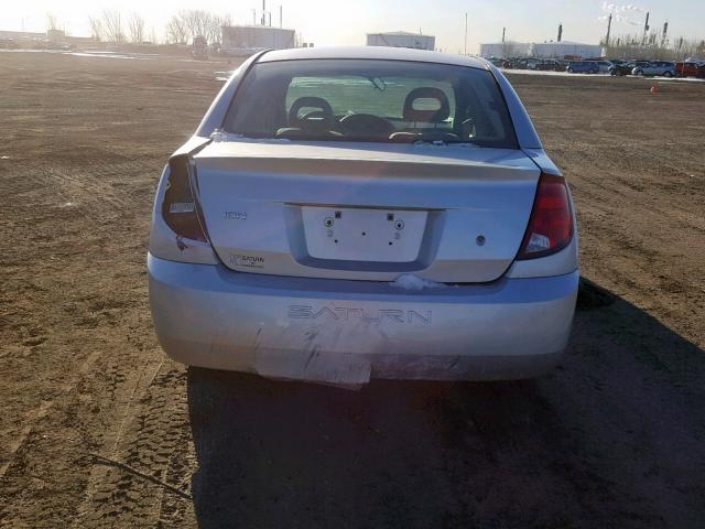 1G8AJ55F17Z200705 - 2007 SATURN ION LEVEL SILVER photo 9