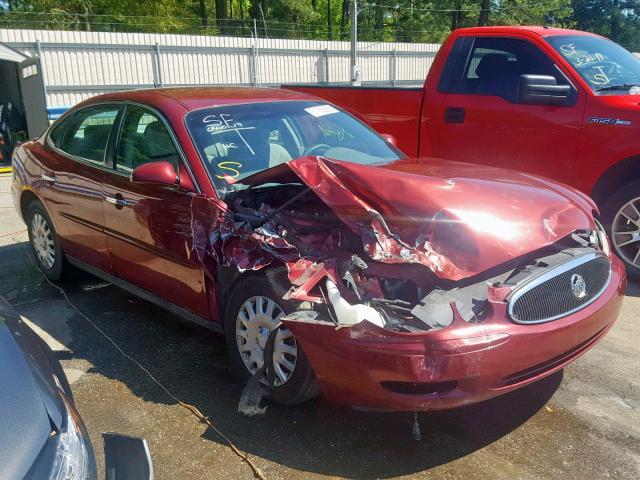 2G4WC582371226953 - 2007 BUICK LACROSSE C MAROON photo 1