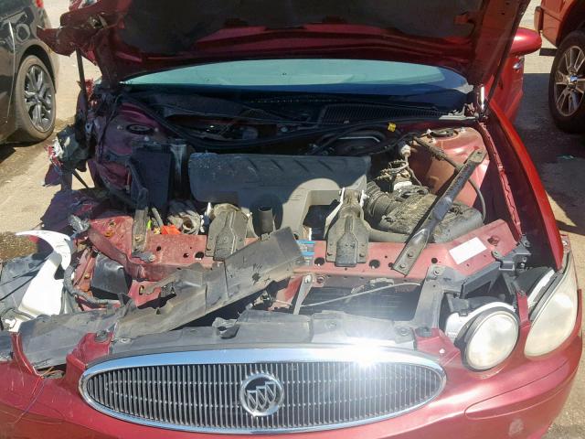 2G4WC582371226953 - 2007 BUICK LACROSSE C MAROON photo 7