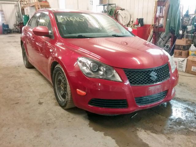 JS2RE9A19C6100013 - 2012 SUZUKI KIZASHI S RED photo 1