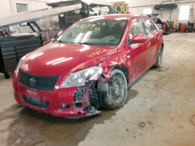 JS2RE9A19C6100013 - 2012 SUZUKI KIZASHI S RED photo 2