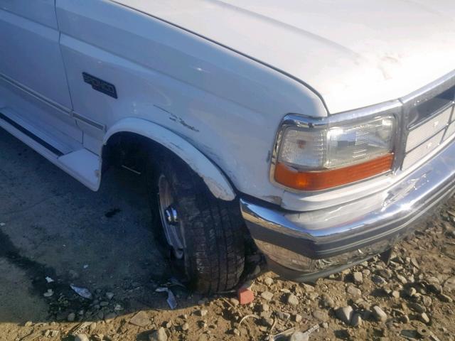 1FMEU15N4PLA32622 - 1993 FORD BRONCO U10 WHITE photo 9