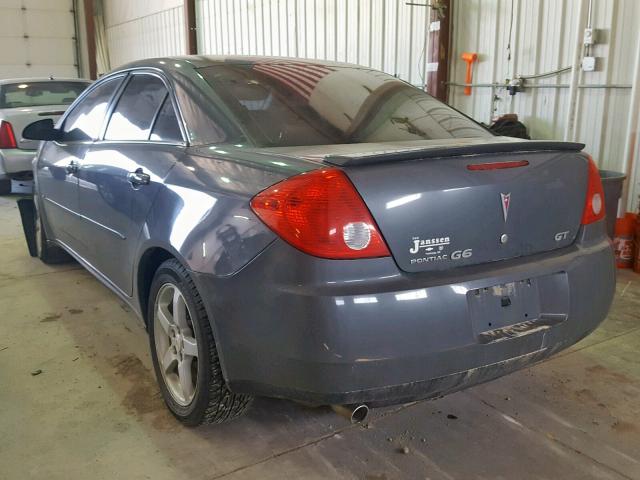 1G2ZH57N094194375 - 2009 PONTIAC G6 GT GRAY photo 3