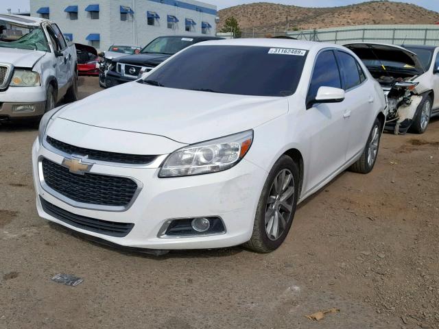 1G11E5SLXEU140642 - 2014 CHEVROLET MALIBU 2LT WHITE photo 2