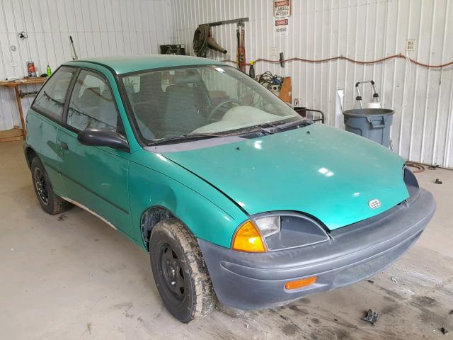 2C1MR2267S6745887 - 1995 GEO METRO BASE GREEN photo 1