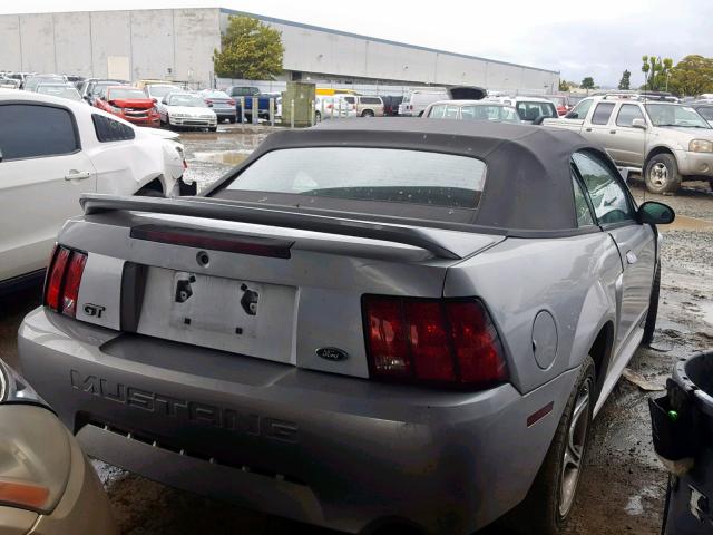 1FAFP45X6YF311059 - 2000 FORD MUSTANG GT SILVER photo 4