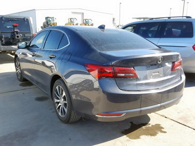 19UUB1F32GA000011 - 2016 ACURA TLX GRAY photo 3