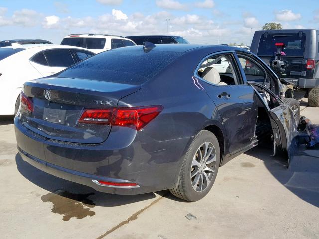 19UUB1F32GA000011 - 2016 ACURA TLX GRAY photo 4