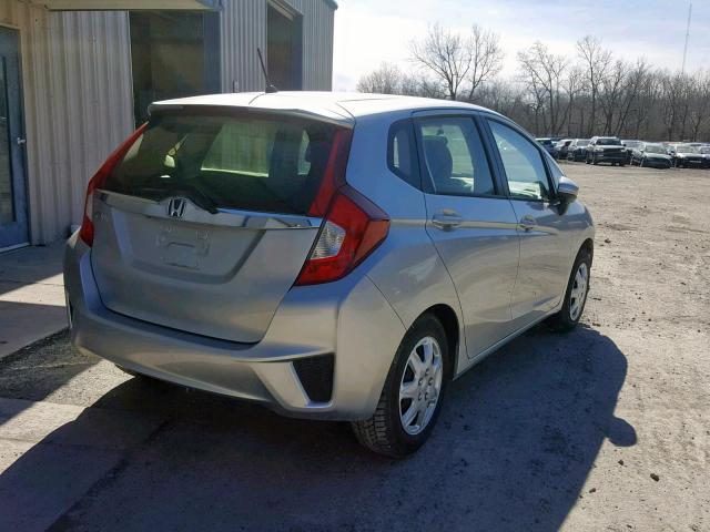 JHMGK5H73GX031055 - 2016 HONDA FIT EX SILVER photo 4