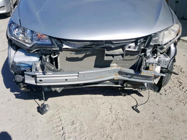 JHMGK5H73GX031055 - 2016 HONDA FIT EX SILVER photo 9