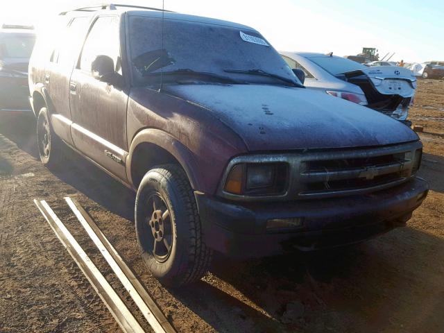 1GNDT13W6S2170697 - 1995 CHEVROLET BLAZER RED photo 1