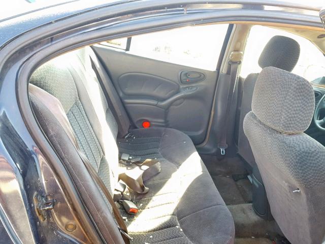 1G2NF52T11M538150 - 2001 PONTIAC GRAND AM S BLUE photo 6