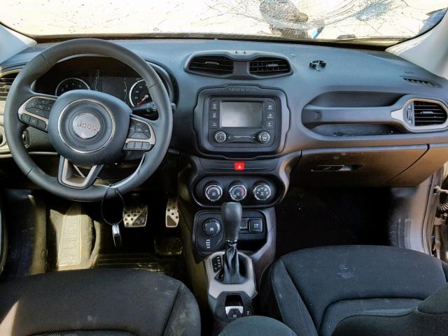 ZACCJBAT5GPD46659 - 2016 JEEP RENEGADE S გრაფიტი ფოტო 9