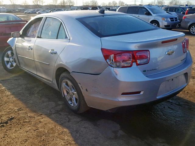 1G11B5SL6FU153382 - 2015 CHEVROLET MALIBU LS SILVER photo 3