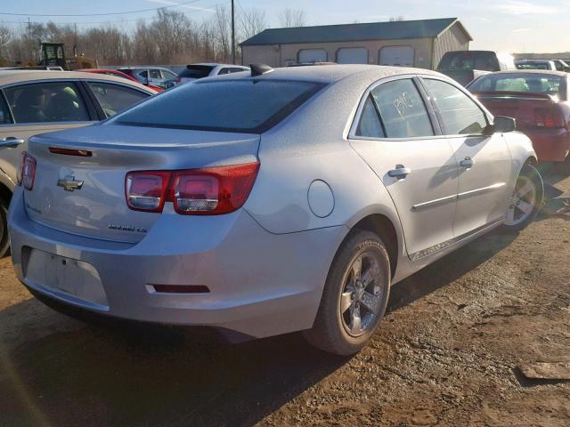 1G11B5SL6FU153382 - 2015 CHEVROLET MALIBU LS SILVER photo 4