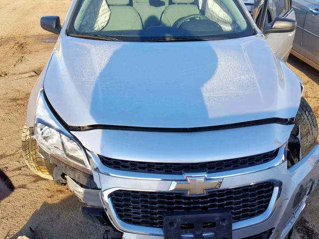 1G11B5SL6FU153382 - 2015 CHEVROLET MALIBU LS SILVER photo 7