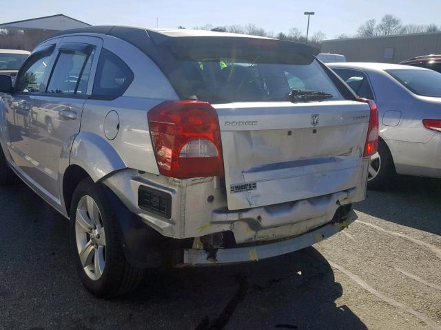 1B3CB3HA3AD566221 - 2010 DODGE CALIBER MA GRAY photo 9