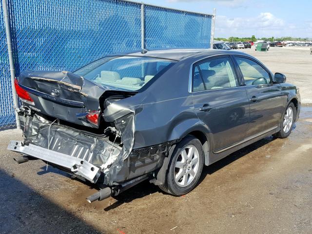 4T1BK3DB5BU403351 - 2011 TOYOTA AVALON BAS GREEN photo 4