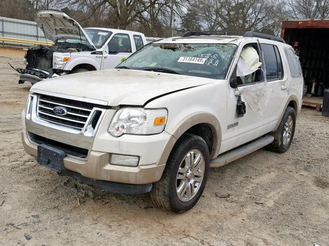 1FMEU74E68UB29644 - 2008 FORD EXPLORER E WHITE photo 2