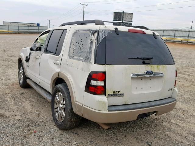 1FMEU74E68UB29644 - 2008 FORD EXPLORER E WHITE photo 3