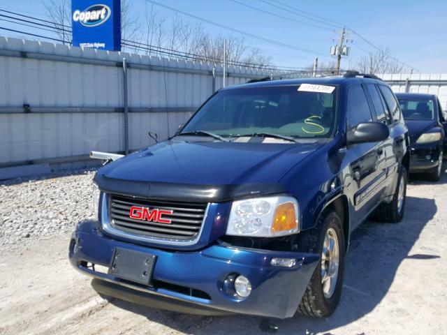 1GKDT13S632309058 - 2003 GMC ENVOY BLUE photo 2