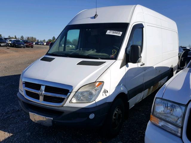 WD0PF445375151638 - 2007 DODGE SPRINTER 3 WHITE photo 2