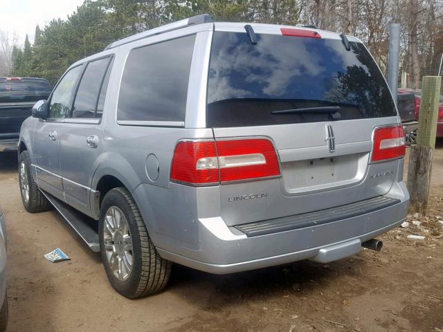 5LMJJ2J56AEJ06912 - 2010 LINCOLN NAVIGATOR 银色 照片 3