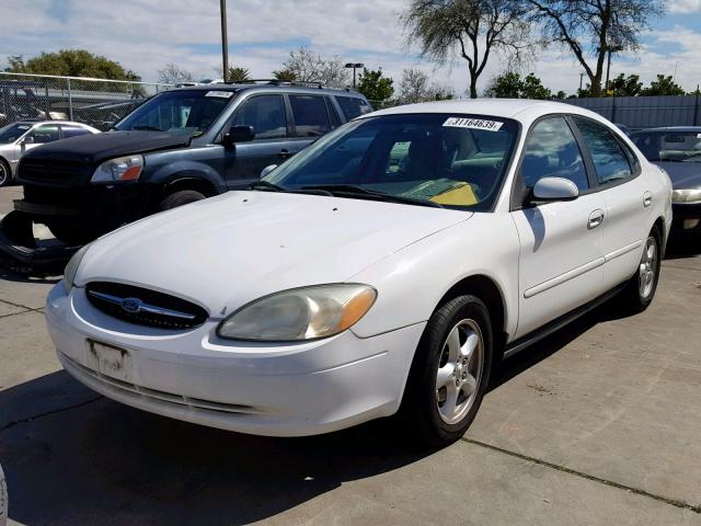 1FAFP55233G176491 - 2003 FORD TAURUS SES WHITE photo 2