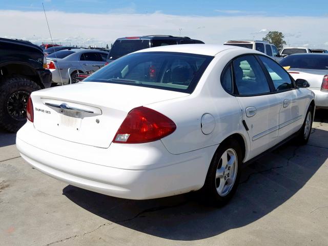 1FAFP55233G176491 - 2003 FORD TAURUS SES WHITE photo 4