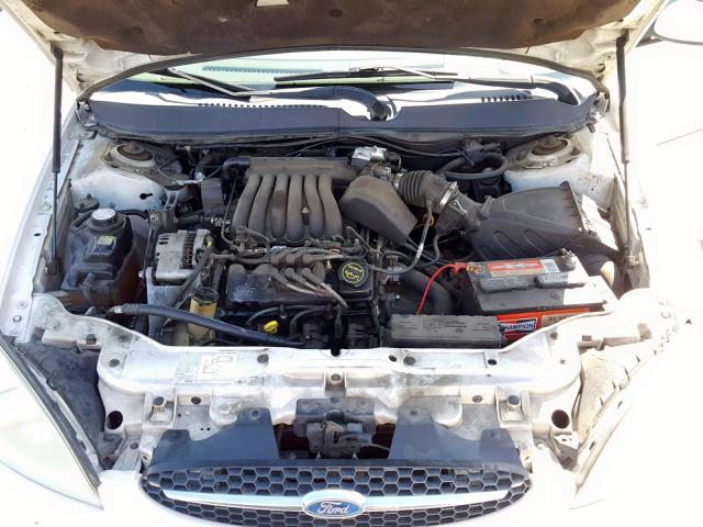 1FAFP55233G176491 - 2003 FORD TAURUS SES WHITE photo 7