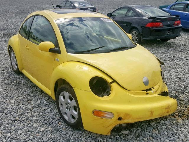 3VWCK21C83M420874 - 2003 VOLKSWAGEN NEW BEETLE ყვითელი ფოტო 1
