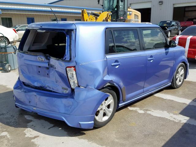 JTLZE4FE6A1114328 - 2010 TOYOTA SCION XB 蓝色 照片 4