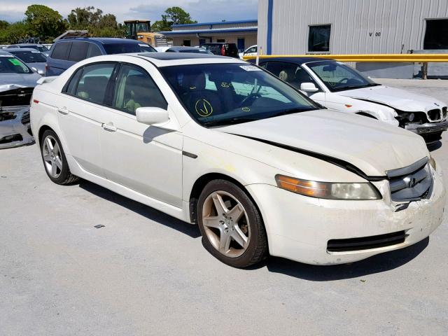 19UUA66216A034592 - 2006 ACURA 3.2TL WHITE photo 1